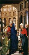 WEYDEN, Rogier van der St Columba Altarpiece oil on canvas